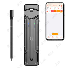 Wireless BBQ Meat Thermometer with Bluetooth for Cooking