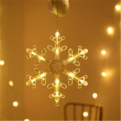 Snowflake LED window light