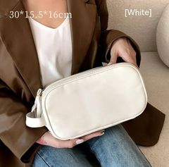 Travel Makeup Bag - White