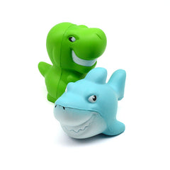 Kawaii Shark Squishy Stress Reliever Toy Set for Kids