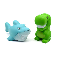 Kawaii Shark Squishy Stress Reliever Toy Set for Kids