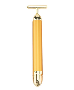 Energy 24K Gold T Beauty Bar Facial Roller Massager