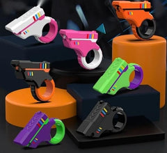 Magnetic ratchet fidget toys in seven colour combinations