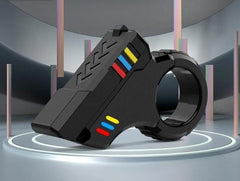 Black magnetic ratchet fidget toy